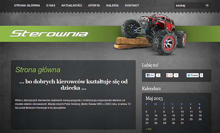 printscreen z sterownialodz.pl
